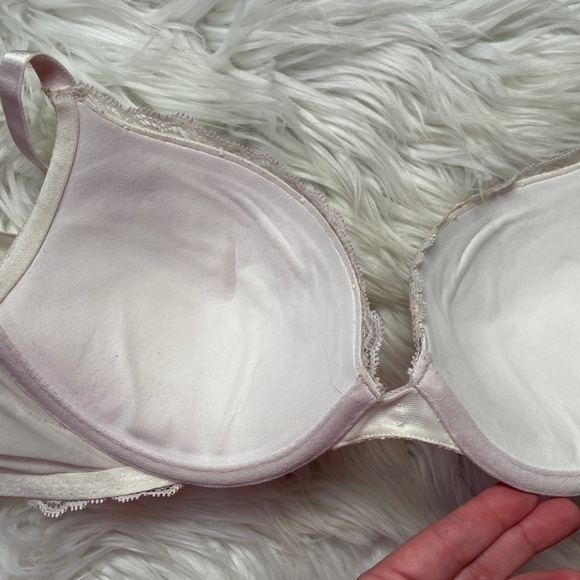 VICTORIA Secret preowned sexy lace rhinestone push up bra size 36c - Picture 4 of 7